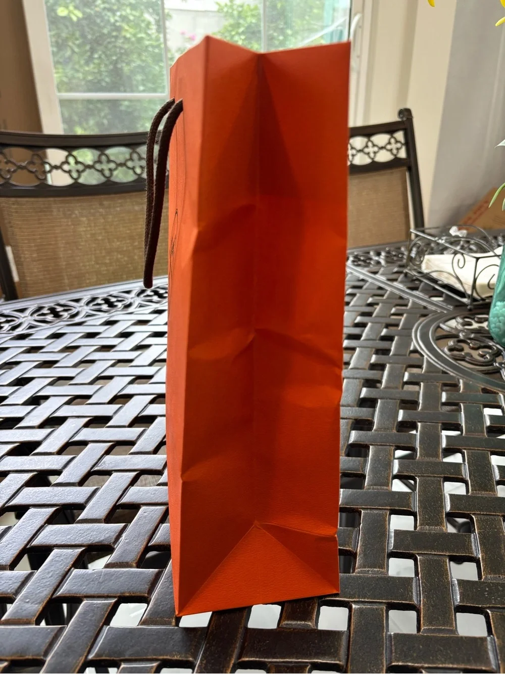 Hermes Gift bag with signature logo